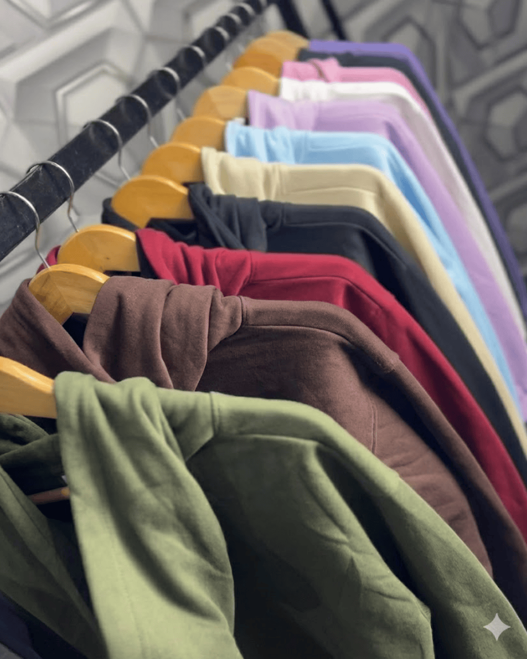 Sky Blue Premium Fleece Cotton Hoodie - Image 2