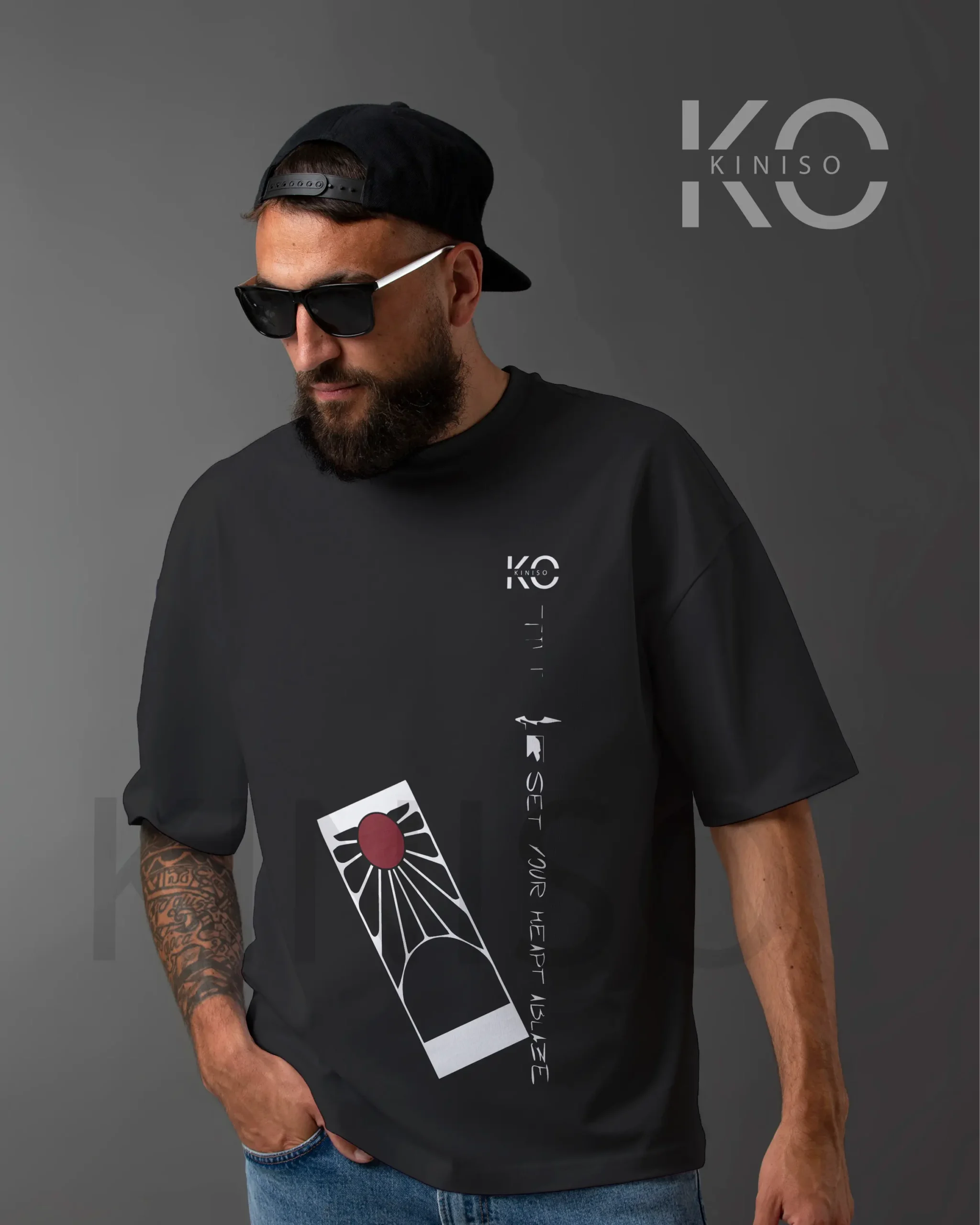 Demon Slayer Anime Inspired Premium Black T-Shirt for Men – RahaBD