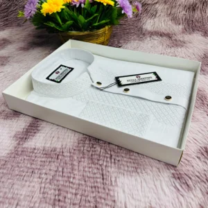 Black embroidery panjabi design for men by Raha BD